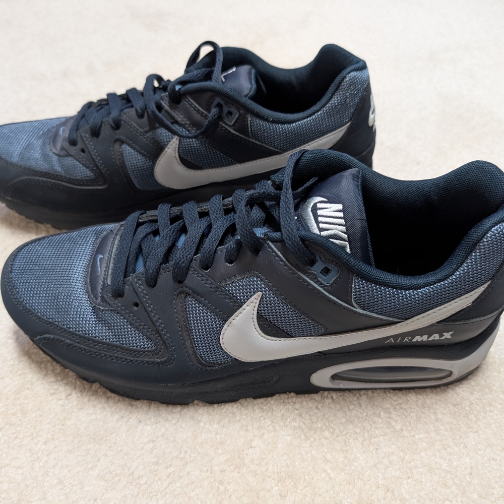 Nike Air Max Navy and Gray Sneakers